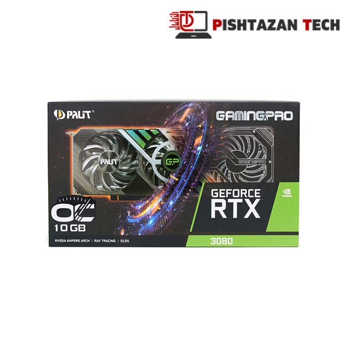 کارت گرافیک پلیت مدل PALiT GeForce RTX 3080 GamingPro 10GB