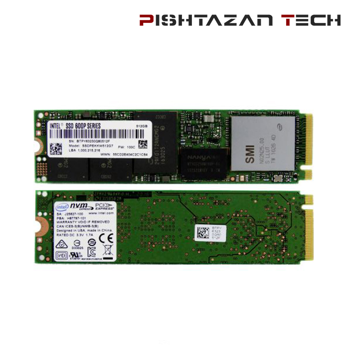 حافظه SSD اینتل مدل M.2 ظرفیت 256 گیگابایت