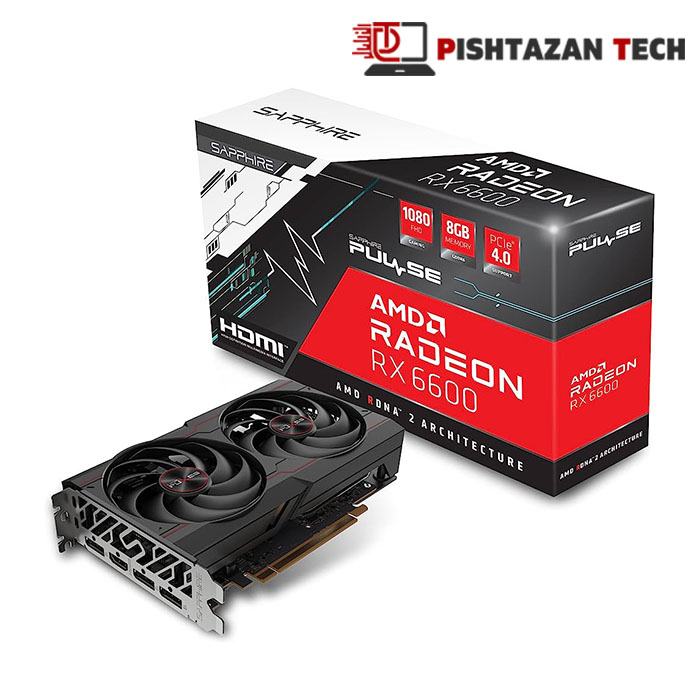 کارت گرافیک سافایر PULSE AMD Radeon RX 6600 8GB OC